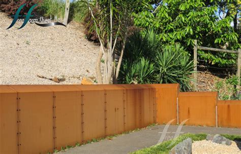 metal sheets for retaining walls|steel retaining walls residential.